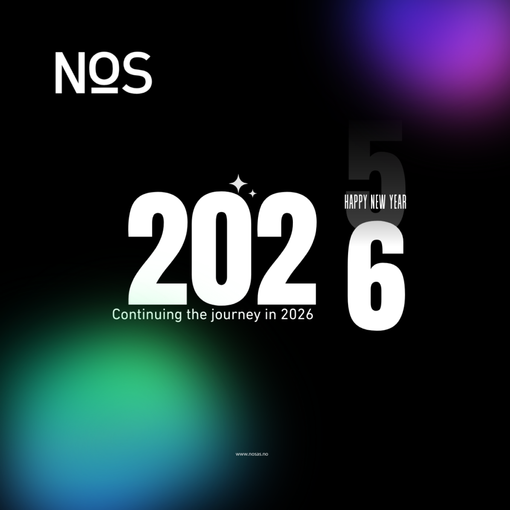 Black White Purple Modern Happy New Year Instagram Post (LinkedIn-innlegg)